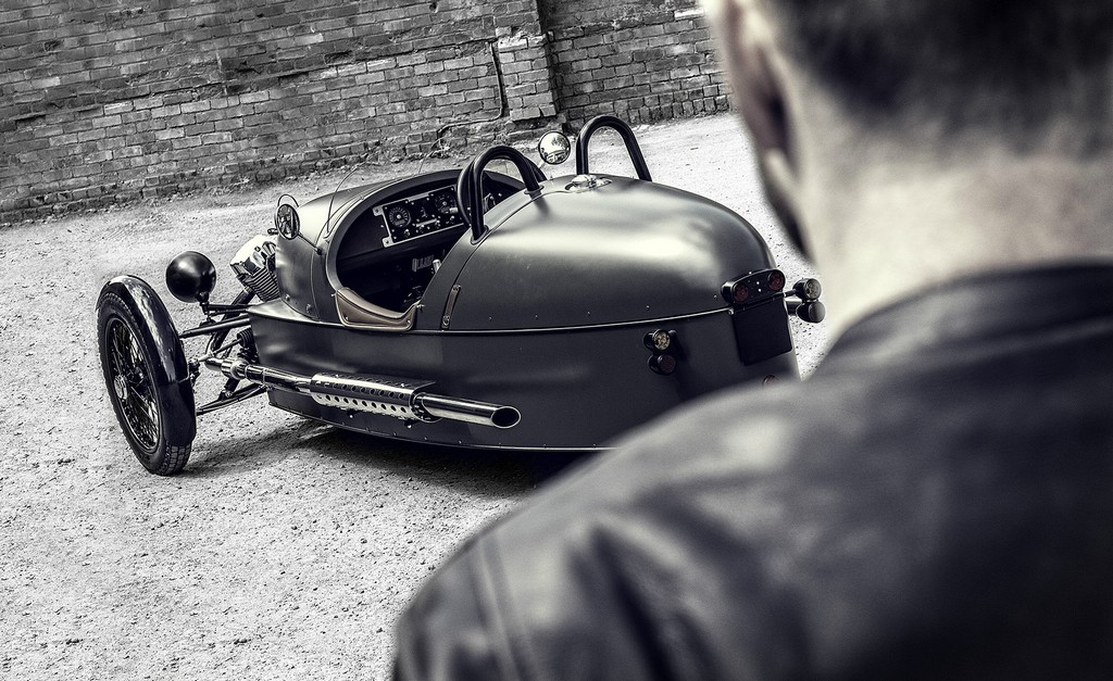 Morgan 3 Wheeler Dietro