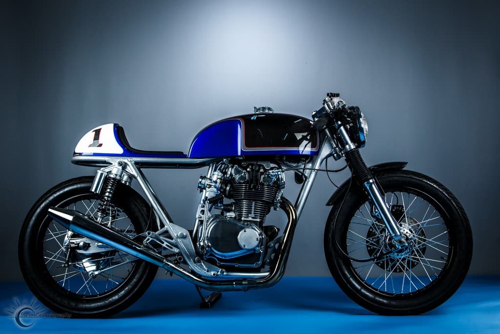 Honda CB500T 1975 Abigail by Hot Sake Cycles Lato