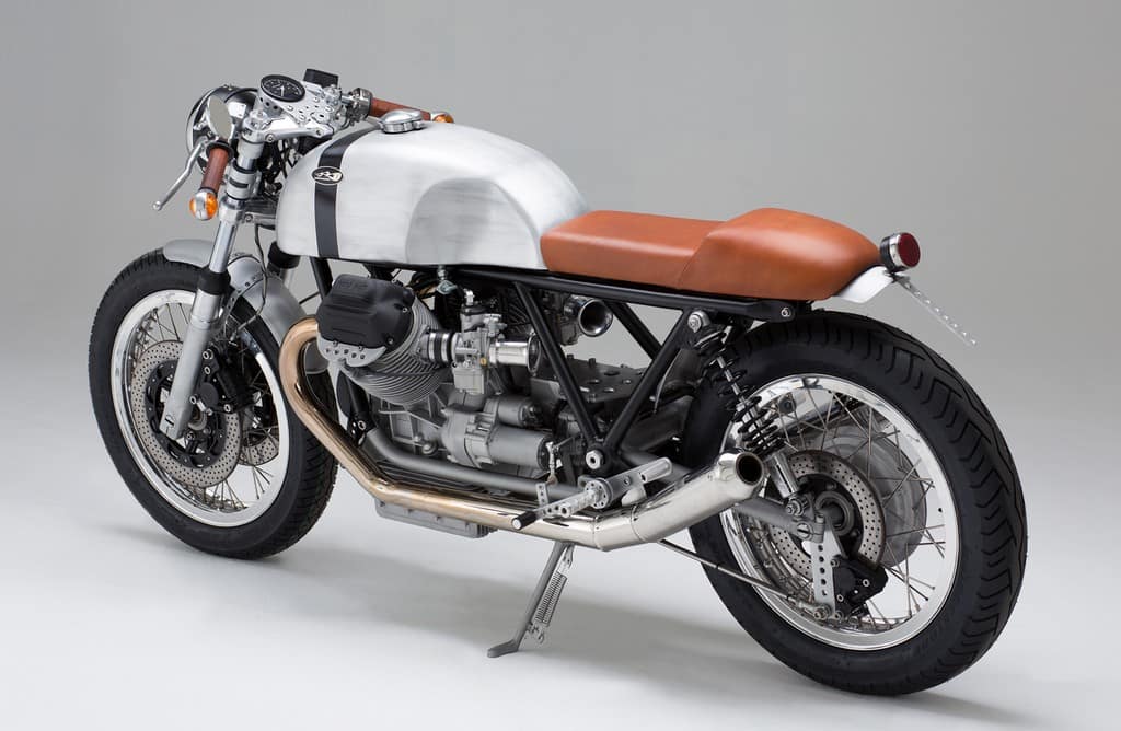 Moto Guzzi Le Mans Cafe Racer by Kaffeemaschine Tre Quarti Posteriore