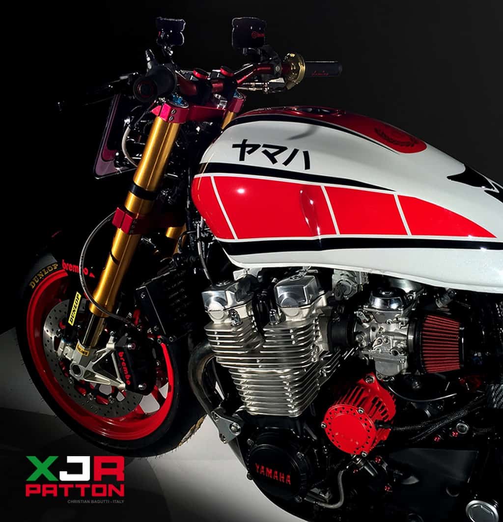 Yamaha XJR 1300 Patton Sella Lato