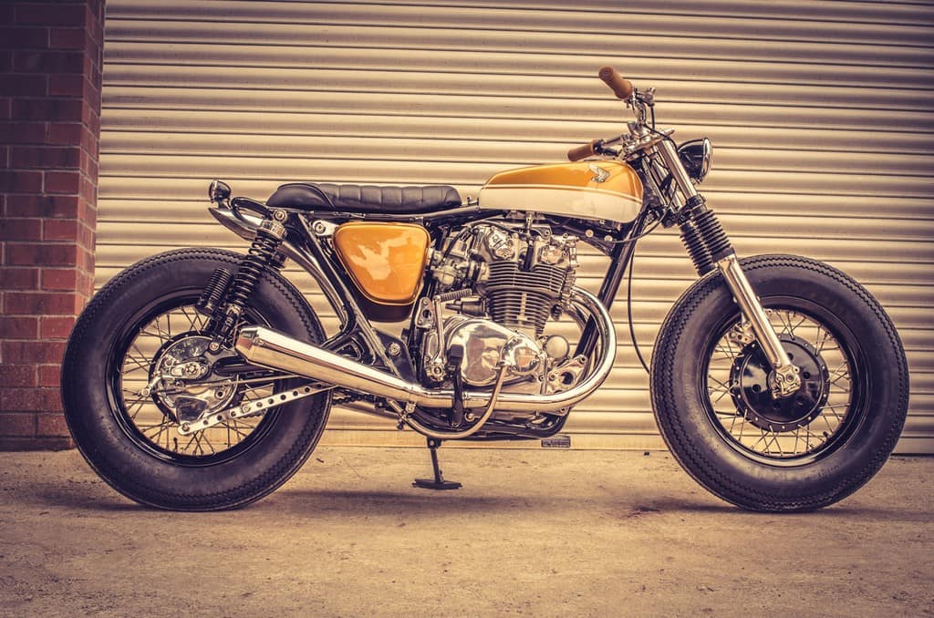 Honda CB 450 Bobber Down e Out Cafe Racers