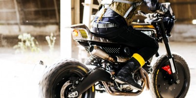 Ducati SC-Rumble Vibrazioni Art Design Derapata