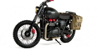 Triumph Bonneville Venom Davanti