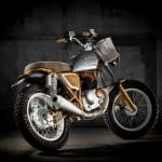 Suzuki GN125 Daisy by Dream Wheels Heritage Tre Quarti Posteriore