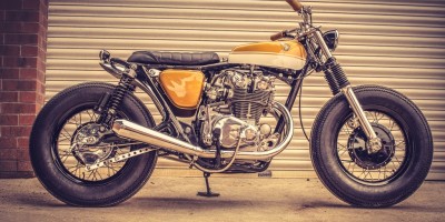 Honda CB 450 Bobber Down e Out Cafe Racers