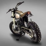 Honda 650 MUXIMA TonUp Garage Tre Quarti Posteriore