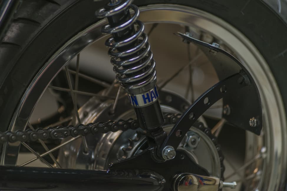 Kott Motorcycle UK 550 Dettaglio Sospensione