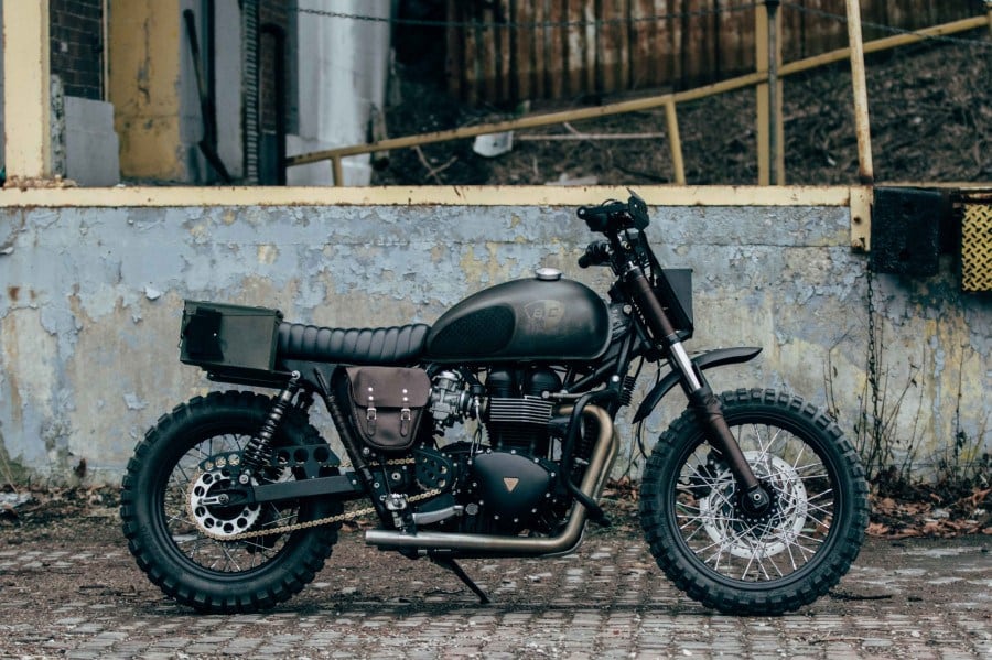 Triumph Bonneville British Customs Furiosa