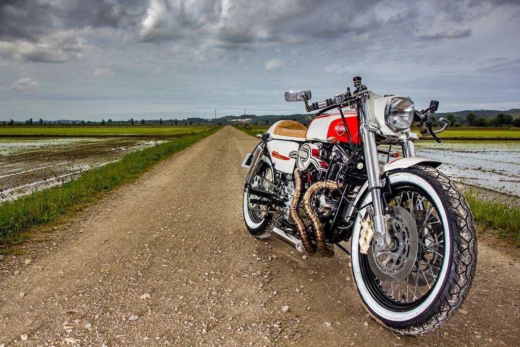 HD Ironhead Cafe Racer 6